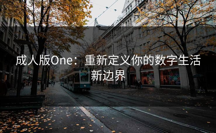 成人版One：重新定义你的数字生活新边界  第1张